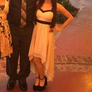 Black and White Formal Dress